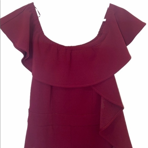 Maroon Jumpsuit by jealous tomato size small - Picture 4 of 15